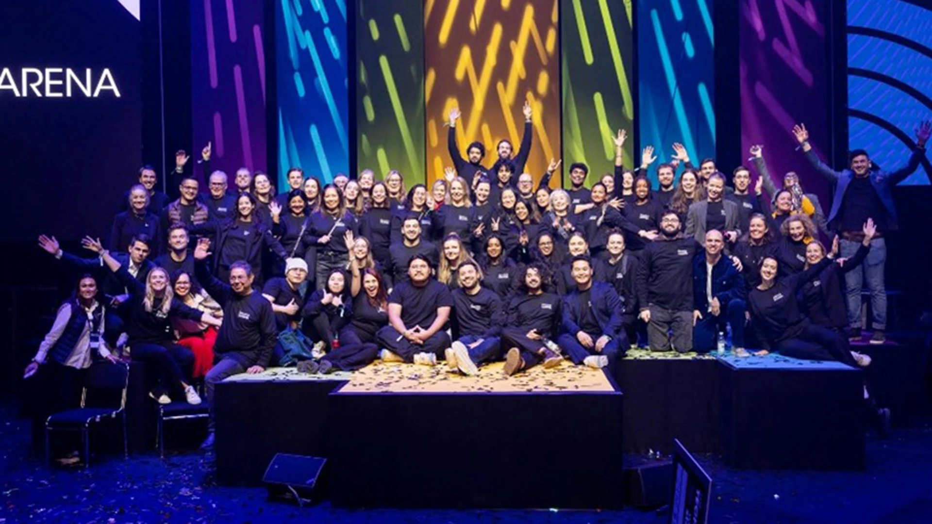 Nordeas volontärer på The Tech Arena 2024
