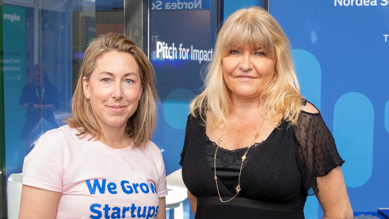 Maria Smith, Nordea Startup & Growth och Monica Hedberg, medgrundare Asynjor Invest.