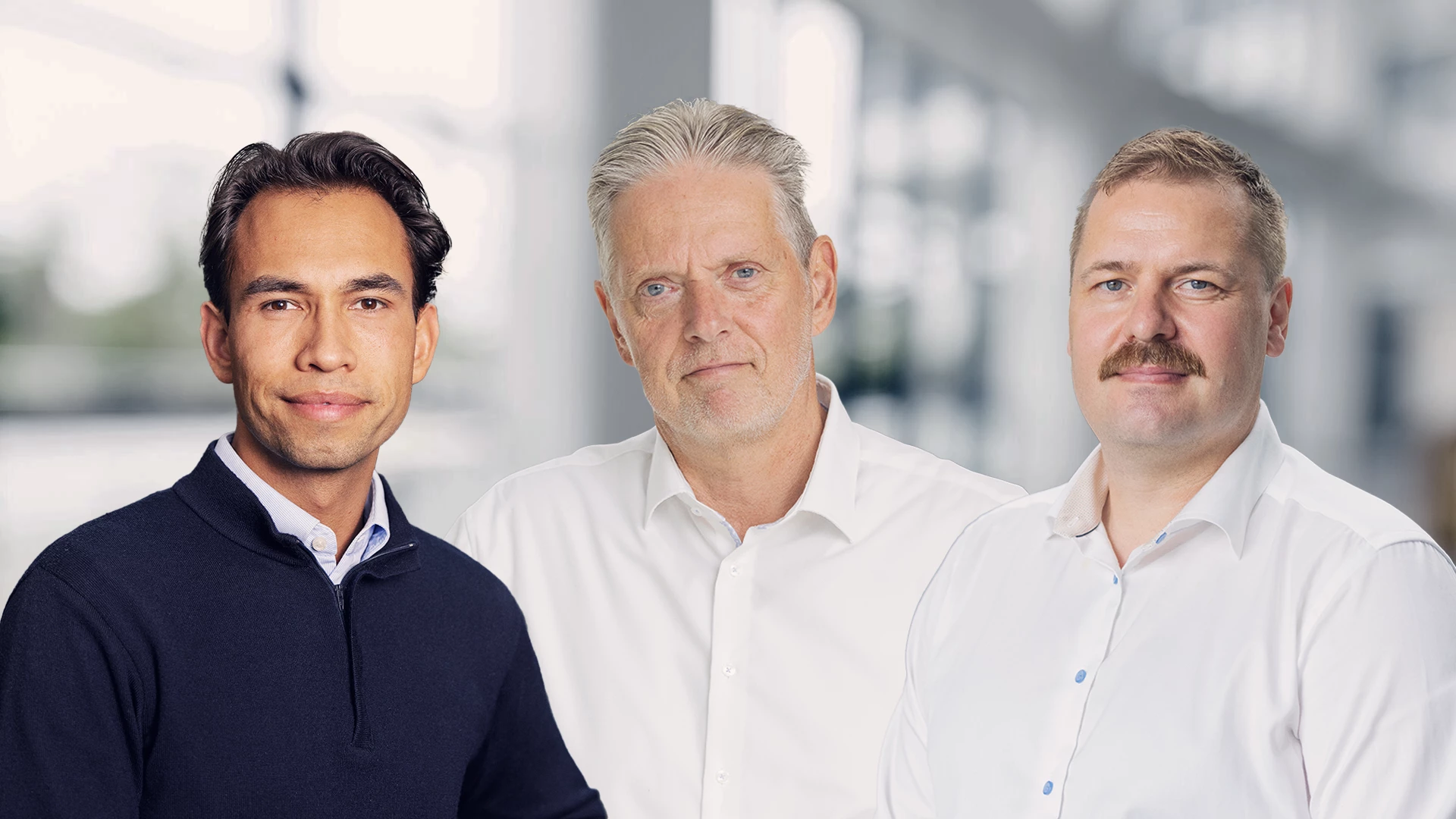 Helge J. Pedersen, Anders Svendsen and Philip Maldia Madsen