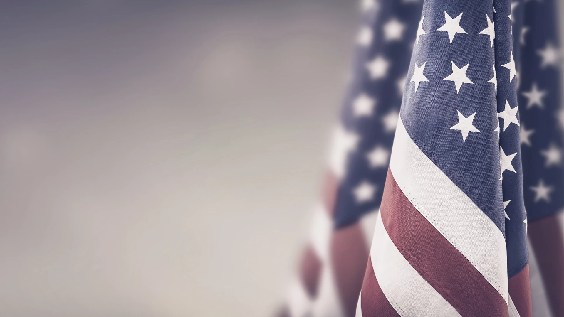 American flag for Memorial Day