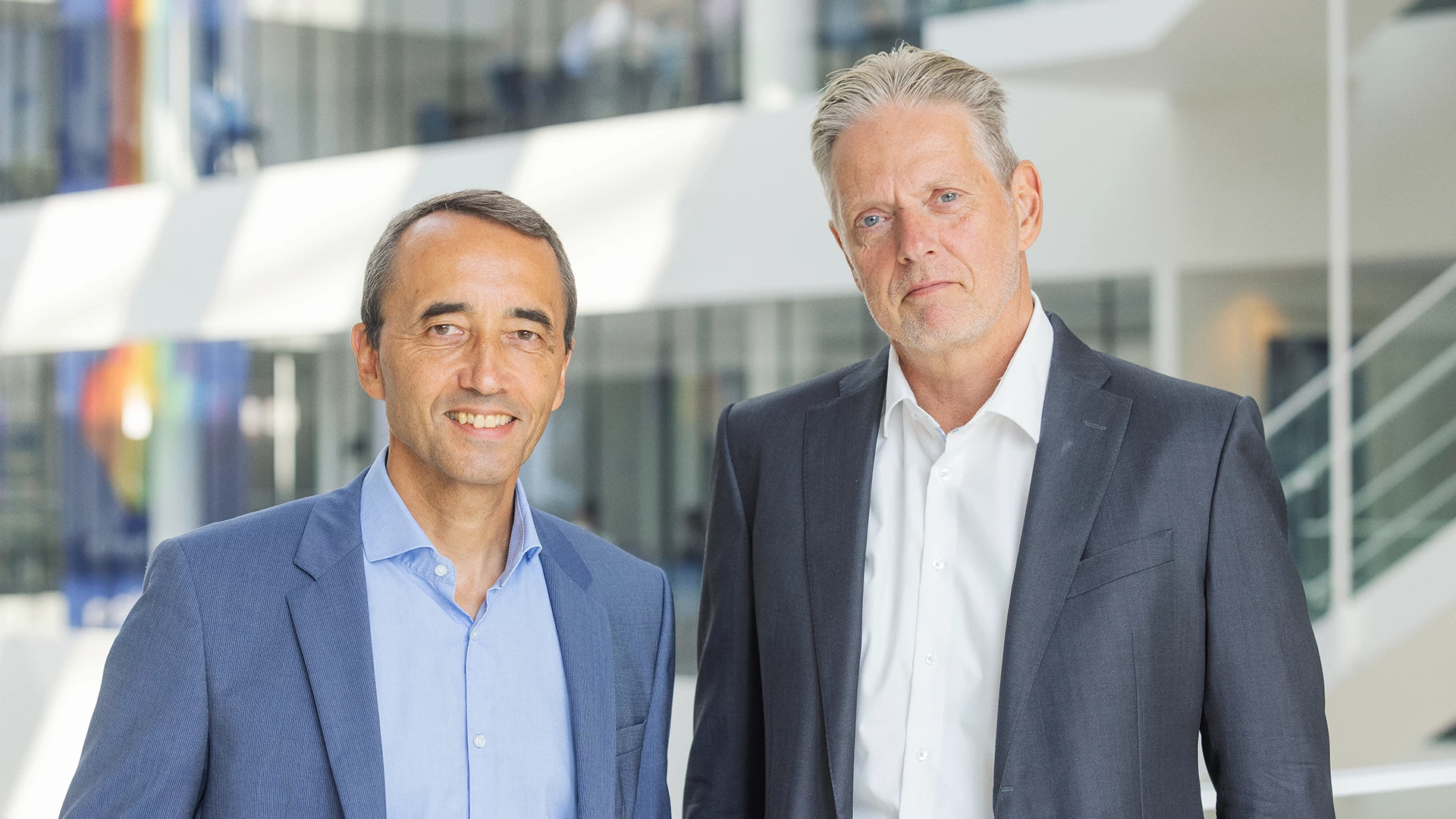 Niels Christensen and Helge Pedersen