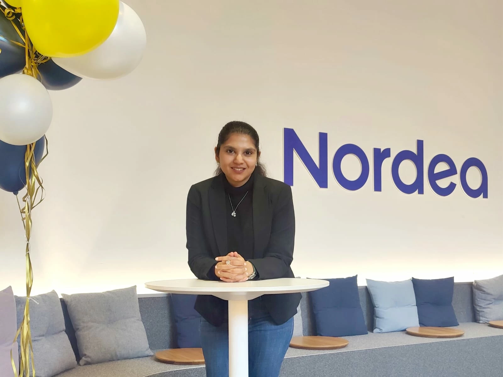 Graduate at Nordea office
