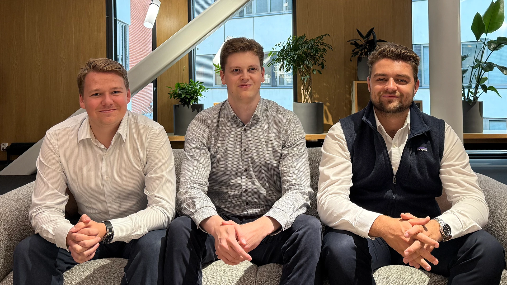 Titus Kokko, Kerkko Konola and Christoffer Stenius