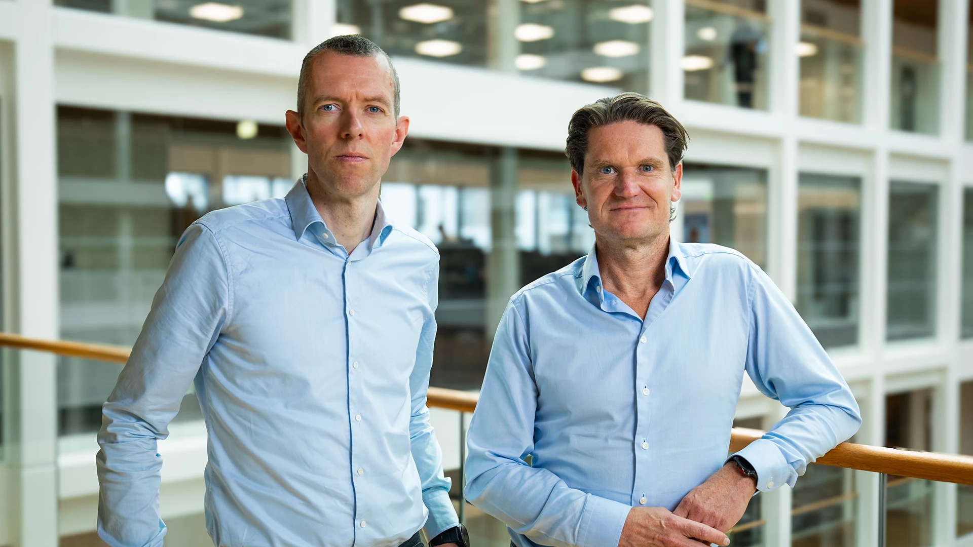 Portrait of Ole Håkon Eek-Nielsen and Kjetil Olsen
