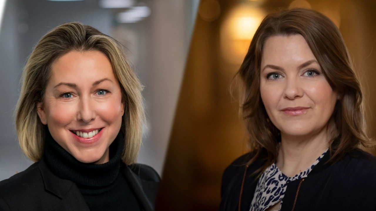 Maria Smith, chef Startup & Growth Nordea, och Helen Agering, Partner Spintop Ventures. 