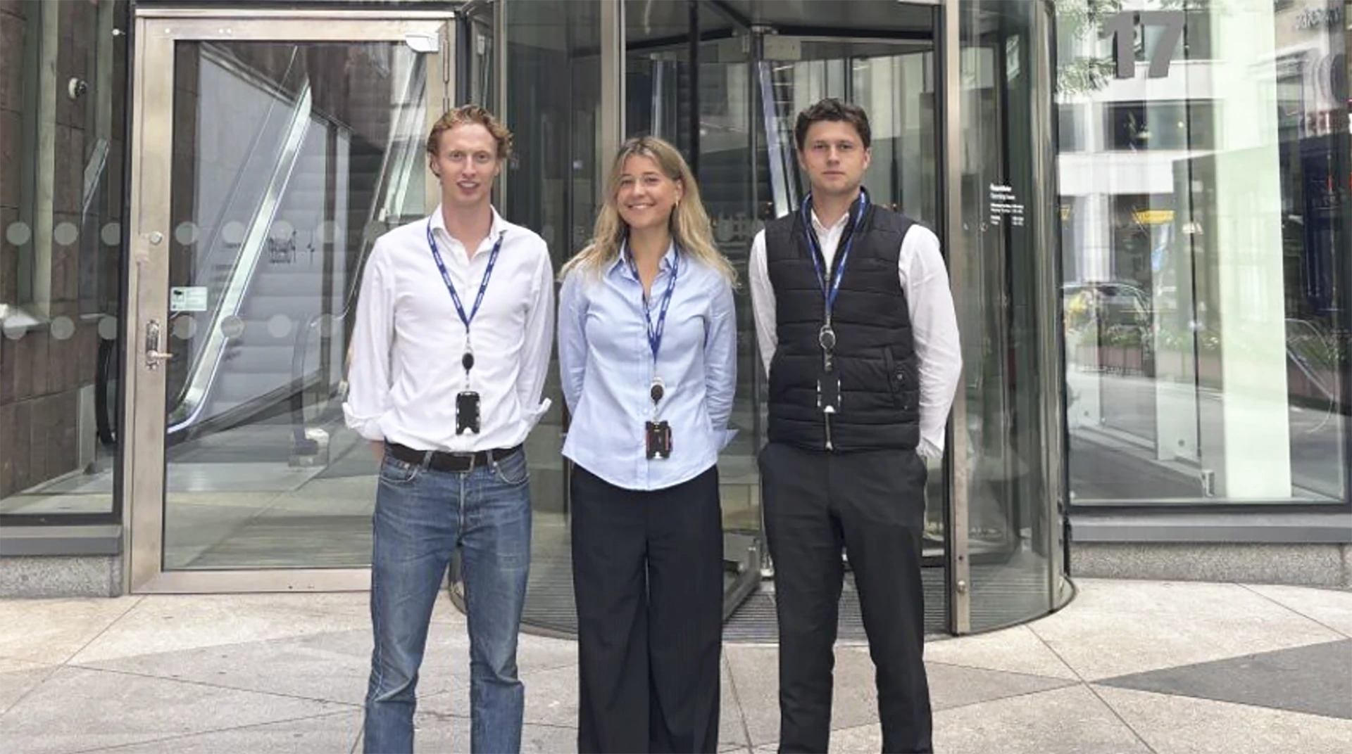 SE-Interns2026-1 Group picture- Carl, Erik and Nora