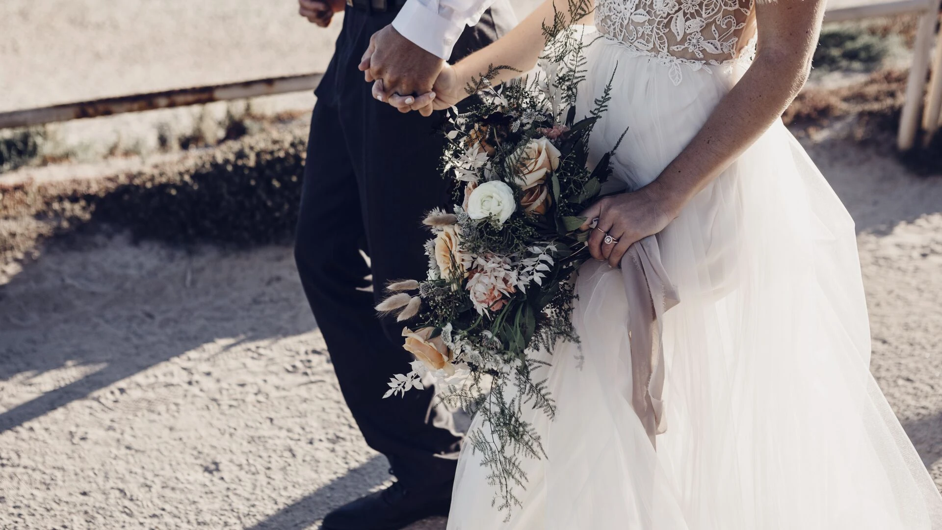 Bride and groom
