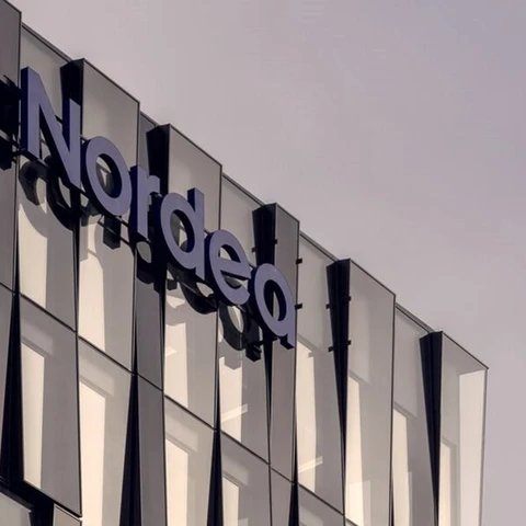 Nordea sign on building