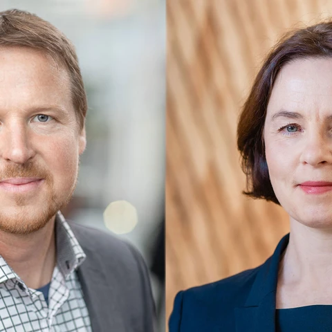 Nordea climate experts Stefan Henningsson and Veronica Palmgren