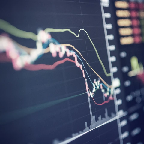 Business analysis stock graph