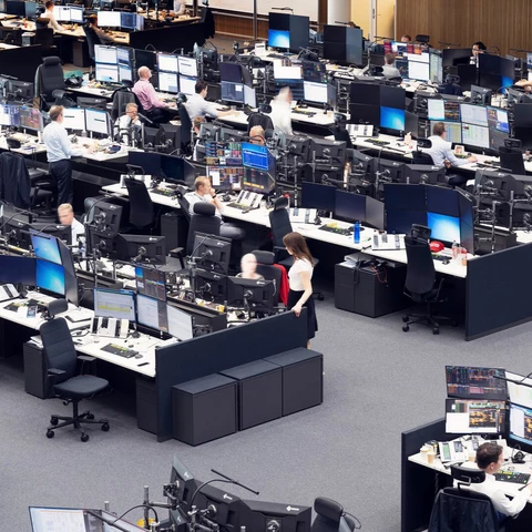 Nordea Metro Copenhagen trading floor