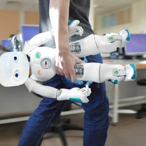 Human carrying robot 