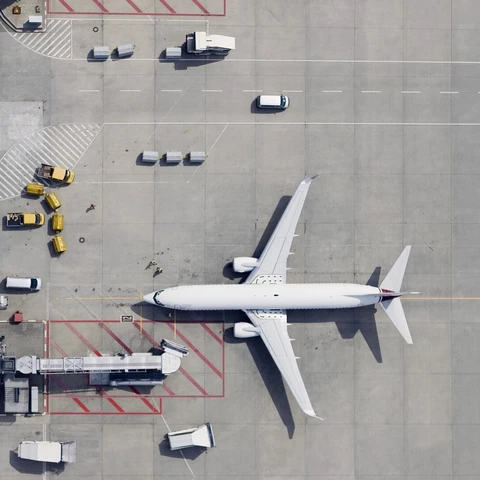 aerial-view-of-airplane