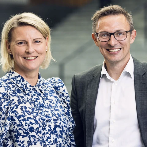Christina Gadeberg og Mads Skovlund