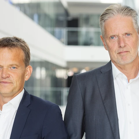 Helge Pederssen and Jan Storup Nielsen
