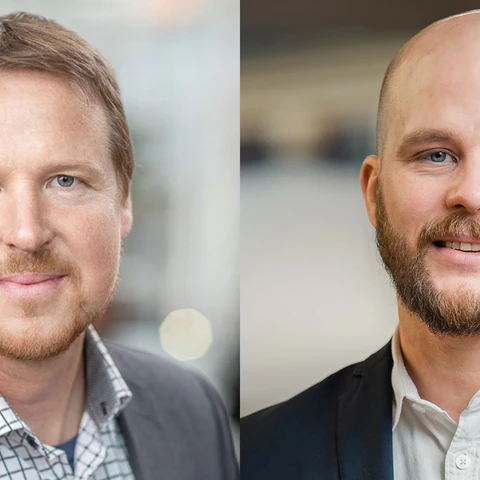 Climate experts Stefan Henningsson and Matti Kahra 