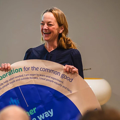 Charlotte Laike, Head of Branding, Communication & Marketing i Nordea Sverige