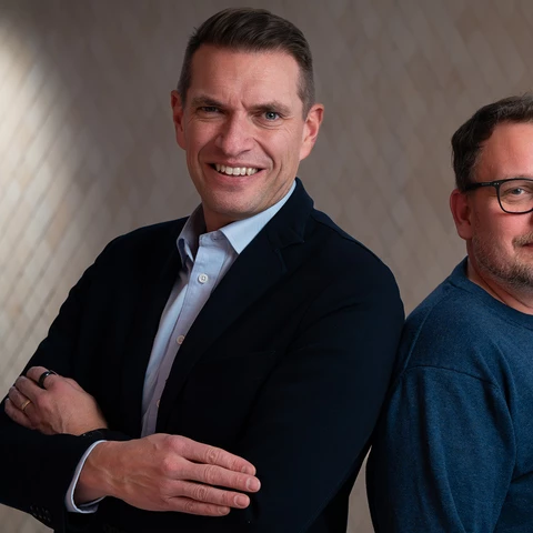 Anders Stenkrona och Stefan från Nomp