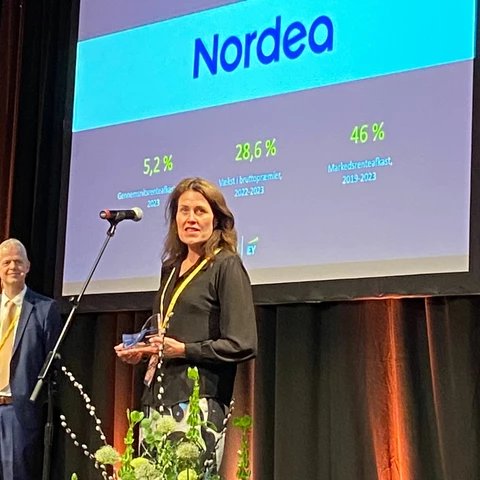 Nordea Pension awarded.