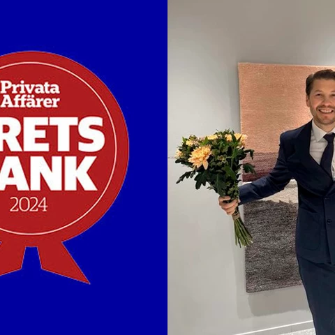 Årets Bank 2024 Nordea Per Långsved
