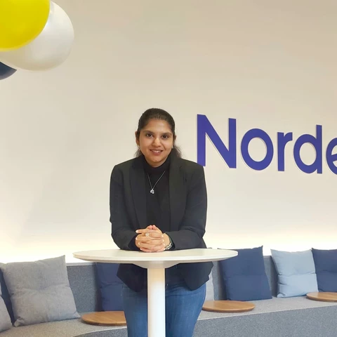 Graduate at Nordea office